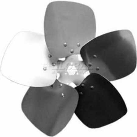 LAU Five Wing Condenser Fan Blade, Interchangeable Hub, Aluminum, CW, 18" Dia., 27° Pitch 5C1827CW